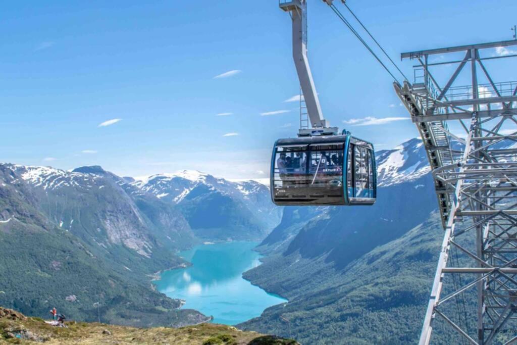 Hytte I Stryn Med Elbil Lader Exterior photo